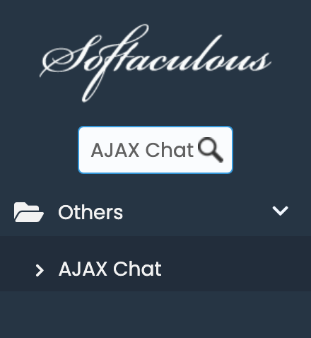 AJAX Chat in Softaculous