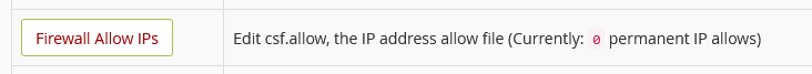 CSF IP Allow