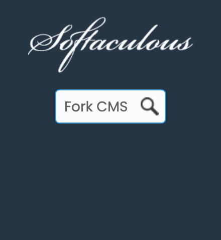 Fork CMS in Softaculous