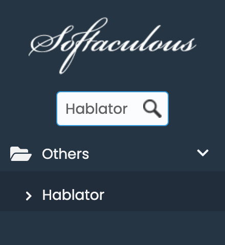 Hablator in Softaculous