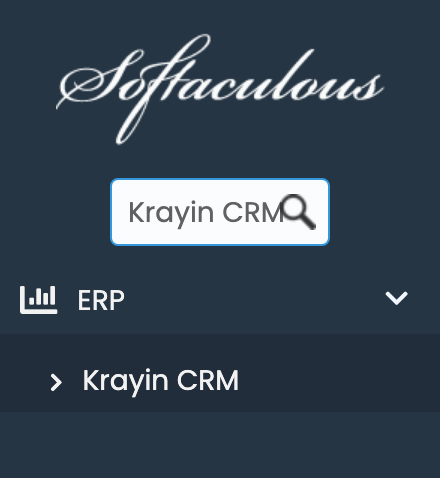 Krayin CRM in Softaculous