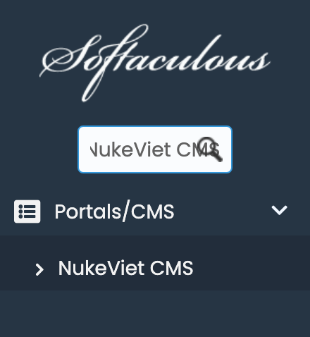 NukeViet CMS in Softaculous
