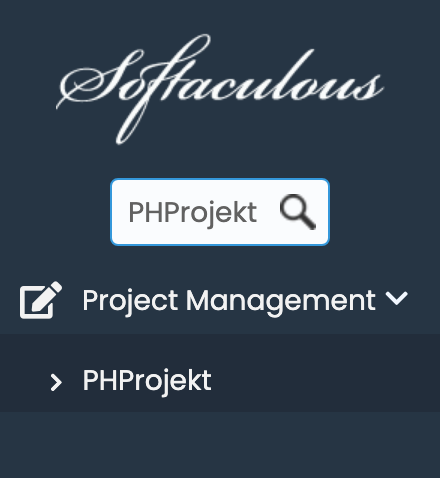 PHProjekt in Softaculous
