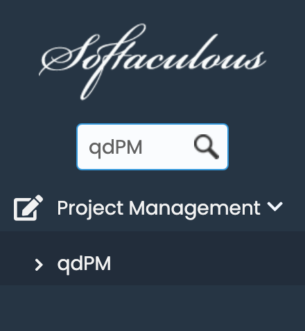 qdPM in Softaculous