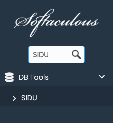 SIDU in Softaculous