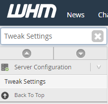 Tweak Settings