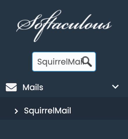 SquirrelMail in Softaculous