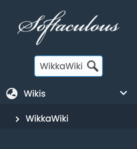 WikkaWiki in Softaculous
